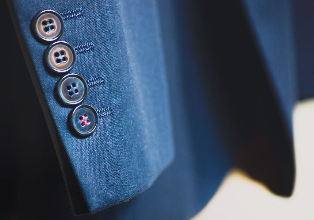 Detalle de la manga de una chaqueta